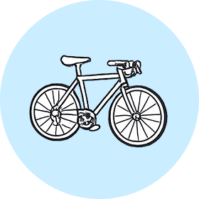 自転車のアイコン