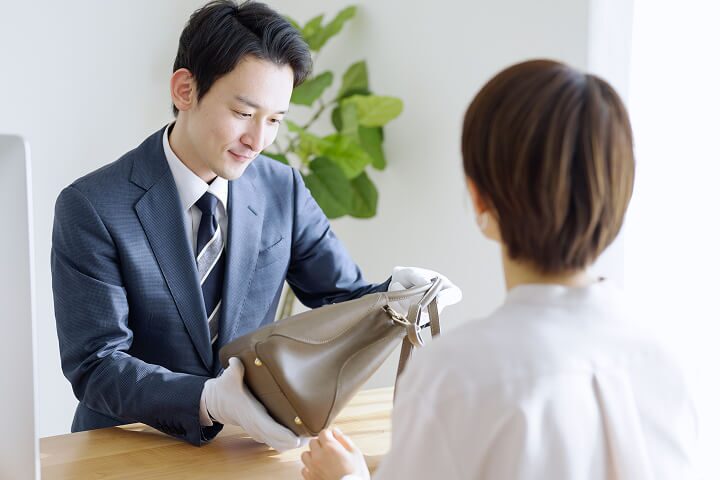 査定の様子